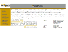 Tablet Screenshot of mvb-holzbau.ch